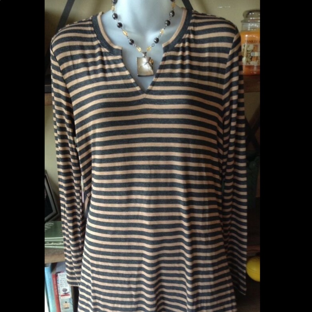 Cabi Stripped Long Sleeve